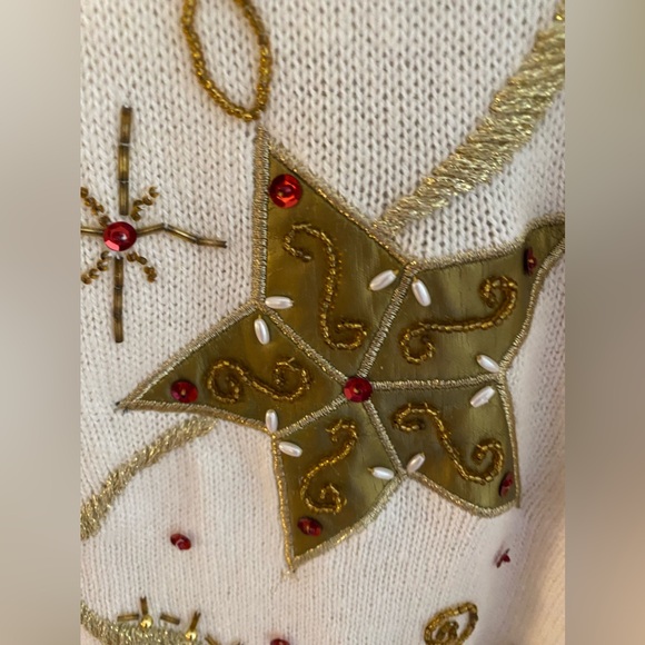 Theme Works by Kikit women’s Christmas sweater size large. Ugly Christmas? - Picture 9 of 16